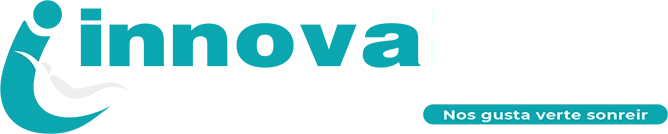 Logo de Innovadent, clínica odontológica especializada